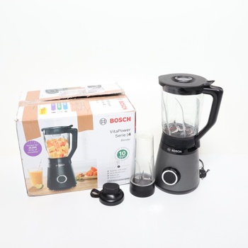Stolní mixér Bosch, výrobník smoothie, 30 000 ot./min, 1200 W, vylepšená verze, nerezové nože,
