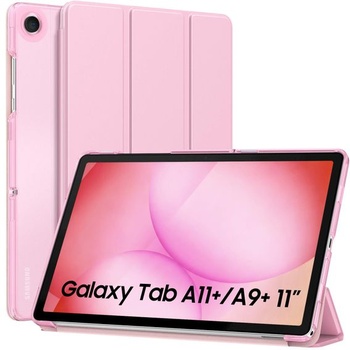 Tenký kryt MoKo pre Samsung Galaxy Tab A11+ Plus/A9+ 11 palcov s 3 kvetmi a ružovou vrstvou pre 11