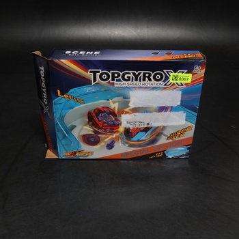Starter Set BGOVTAPO X-Arena – 6 bojových nástavcov s 2 odpaľovacími zariadeniami, akceleračnou dráhou