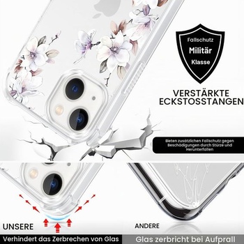 Puzdro na telefón Yoedge s pútkom pre iPhone 14/iPhone 13 6,1
