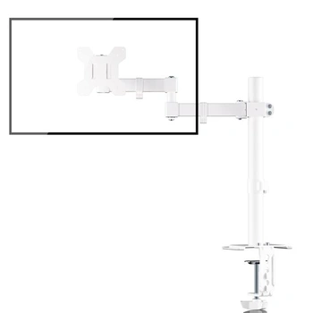Držák monitoru Bracwiser, rameno pro jeden monitor, výškově…