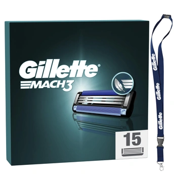 15 ks žiletiek do strojčeka Gillette Mach 3 1