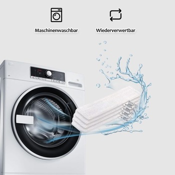 Súprava mikrovláknových utierok kompatibilná s parnými čističmi Kärcher EasyFix, náhradné diely na