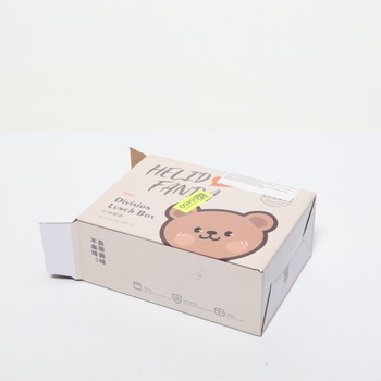 Aramox Lunchbox, 1100 ml, dvouvrstvý, 3dílný, nerezová ocel 304 s hůlkami, lžičkou, miskou na