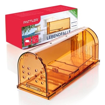 Pasca na myši PATTLER ® Live Mouse Trap, XL - oranžová, 1 kus