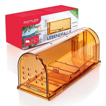 Pasca na myši PATTLER ® Live Mouse Trap, XL - oranžová, 1…