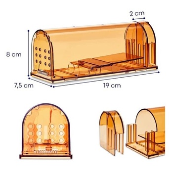 Pasca na myši PATTLER ® Live Mouse Trap, XL - oranžová, 1 kus