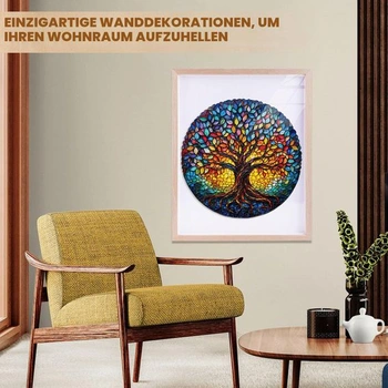 Dřevěné puzzle WOODBESTS pro dospělé - Strom života
