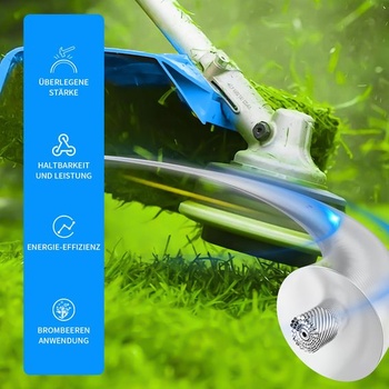 Struna do krovinorezu Forever Speed ​​3mm*50m, struna do krovinorezu, struna do vyžínača,