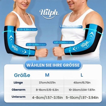 Hilph Extra dlouhé chladicí podložky L