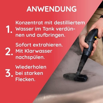 Hauszauber - NOVÝ čistič čalúnenie na koberce a predložky [EXTRA ČISTÝ] - 1000 ml koncentrát -