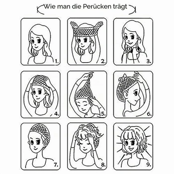 Krátká hnědo-blond paruka pro ženy, rovná, tepelně odolná syntetická paruka pro každodenní použití