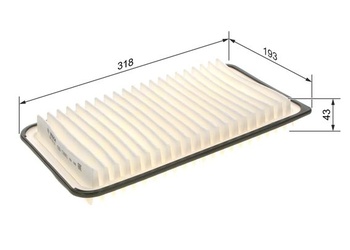 Vzduchový filter Bosch S9187 pre automobily - náhradný filter