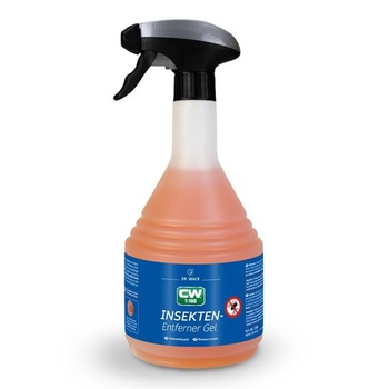 DR. WACK CW1:100 Gél na odstraňovanie hmyzu do auta 750 ml - Sprej so super gélovým zložením - Jemné