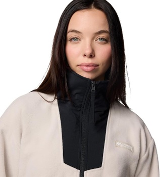 Fleece mikina Columbia Dark Stone/Black č. S