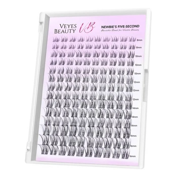 VEYESBEAUTY Wimpern Extensions cluster Lash Extension Aliva…