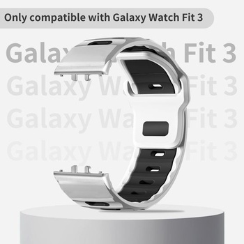 Silikónový náramok Chinbersky Marine kompatibilný s Samsung Galaxy Fit 3, pánsky a dámsky náramok,