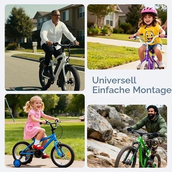 Zrkadlá na bicykel (2 kusy) – HD otočné 360° sklopné spätné zrkadlá na riadidlá 20–38 mm, univerzálne