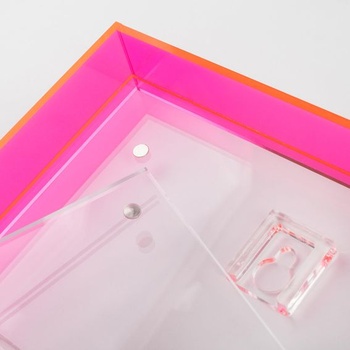 Walther Design fotorámik 13x18 cm, ružový portrétny rám Neon Summertime TC318R Pink