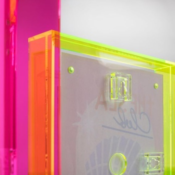 Walther Design fotorámik 13x18 cm, ružový portrétny rám Neon Summertime TC318R Pink