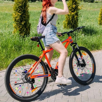 210 kusov farebných korálikov na drôtiky bicyklov, príslušenstvo na bicykle, detské klipsy na