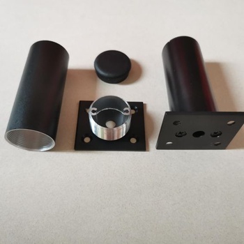 4 nastaviteľné nábytkové nohy, hliníkové nohy skriniek (priemer 38 mm), výškovo nastaviteľné