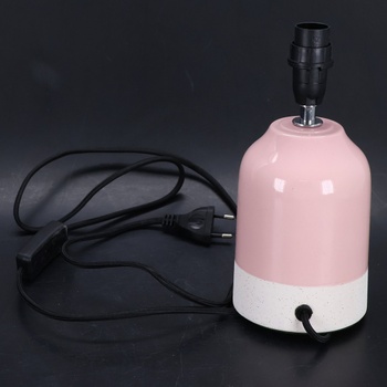 Stolová lampa Pauleen keramická béžová biela