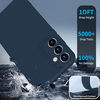 Pouzdro na telefon pro Samsung Galaxy A15 s [2 ochrannými fóliemi na displej] [1 šňůrkou na krk],