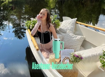 Termohrnček YOUEXPERT 946 ml s rukoväťou a slamkou, hrnček na pitie 946 ml s viečkom a slamkou, hrnček na