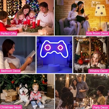 Neónová lampa JEMESI Gamer LED