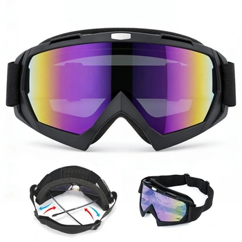 Lyžařské brýle, motokrosové brýle, lyžařské a snowboardové brýle s nastavitelným teleskopickým