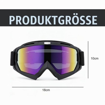 Lyžiarske okuliare, motokrosové okuliare, lyžiarske a snowboardové okuliare s nastaviteľným teleskopickým