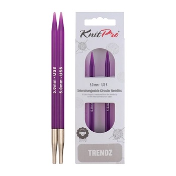 Vymeniteľné kruhové ihlice KnitPro Trendz 5