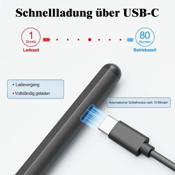 Stylus pre Microsoft Surface, 4096 úrovní tlaku, odmietnutie náklonu a dlane, magnetický, rýchle