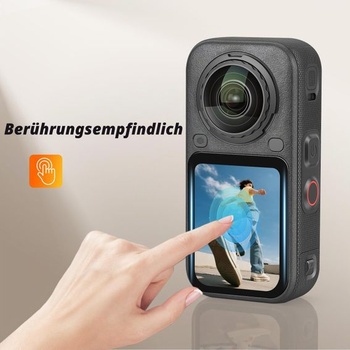 Ochranná fólia AMAZEAR X6 pre Insta360 a príslušenstvo X6 – balenie 2 ks z tvrdeného skla