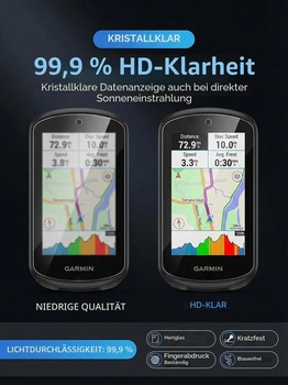 Ochranná fólia iDaPro pre Garmin Edge 1050, 9H sklo