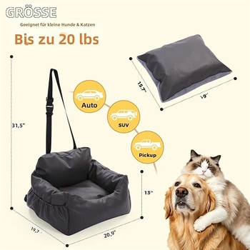 Autosedačka pro psy PETEPELA 55 × 45 × 35 cm vel. M