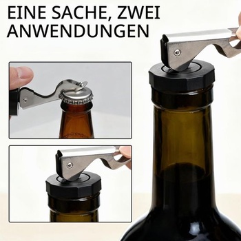 Sada 8 zátek na pivní lahve s páčkou, univerzální zátka na vinné lahve pro sbírky vín, šampaňské,