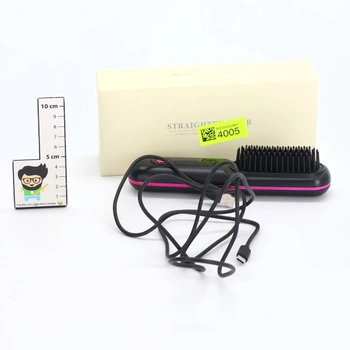 Stylingová kefa na krátke vlasy, elektrická kefa, žehliaca kefa Go Brush Pro, bezdrôtová, 3