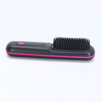 Stylingová kefa na krátke vlasy, elektrická kefa, žehliaca kefa Go Brush Pro, bezdrôtová, 3