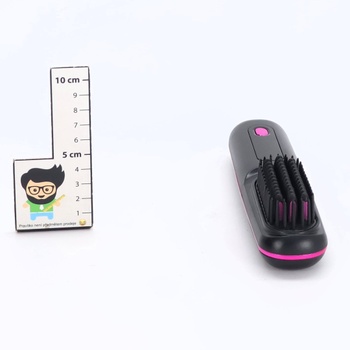 Stylingová kefa na krátke vlasy, elektrická kefa, žehliaca kefa Go Brush Pro, bezdrôtová, 3