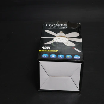 Stropný ventilátor s osvetlením ZAIW biely