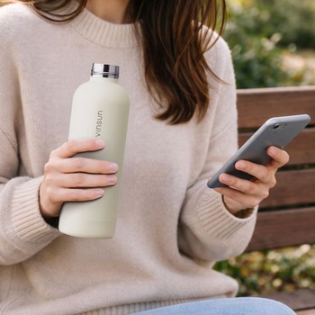 Termoska Vinsun 500ml tělová - nepropustná, vhodná pro sycené nápoje - nerezová ocel, dvoustěnná