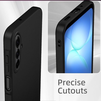 Púzdro X-level pre Samsung Galaxy A17 5G/4G, tenké mäkké púzdro, čierne A17 čierne