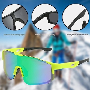 NAMIS Rapid Glasses Rave, cyklistické slnečné okuliare pre mužov a ženy, ochrana UV400, polarizované