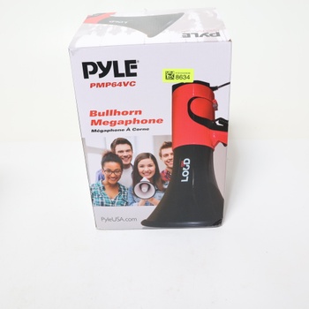 Megafon Pyle se sirénou BLUETOOTH