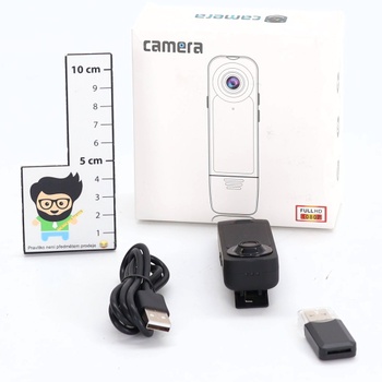 Kaysunlink 1080P telová kamera s 64GB kartou, telová kamera s nahrávaním zvuku a videa, nočná
