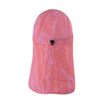 Dětská unisexová sada Buff Sahara Cap Youth Sahara Cap Youth, jedna velikost, kumkara fuchsie