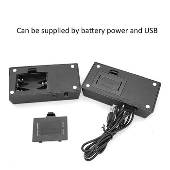 LED světelný podstavec Tbest se sedmi režimy změny barvy a USB provozem pro křišťálové sošky,