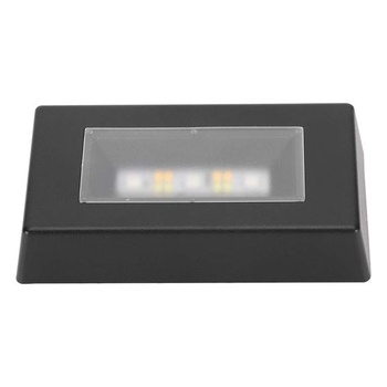 LED světelný podstavec Tbest se sedmi režimy změny barvy a USB provozem pro křišťálové sošky,